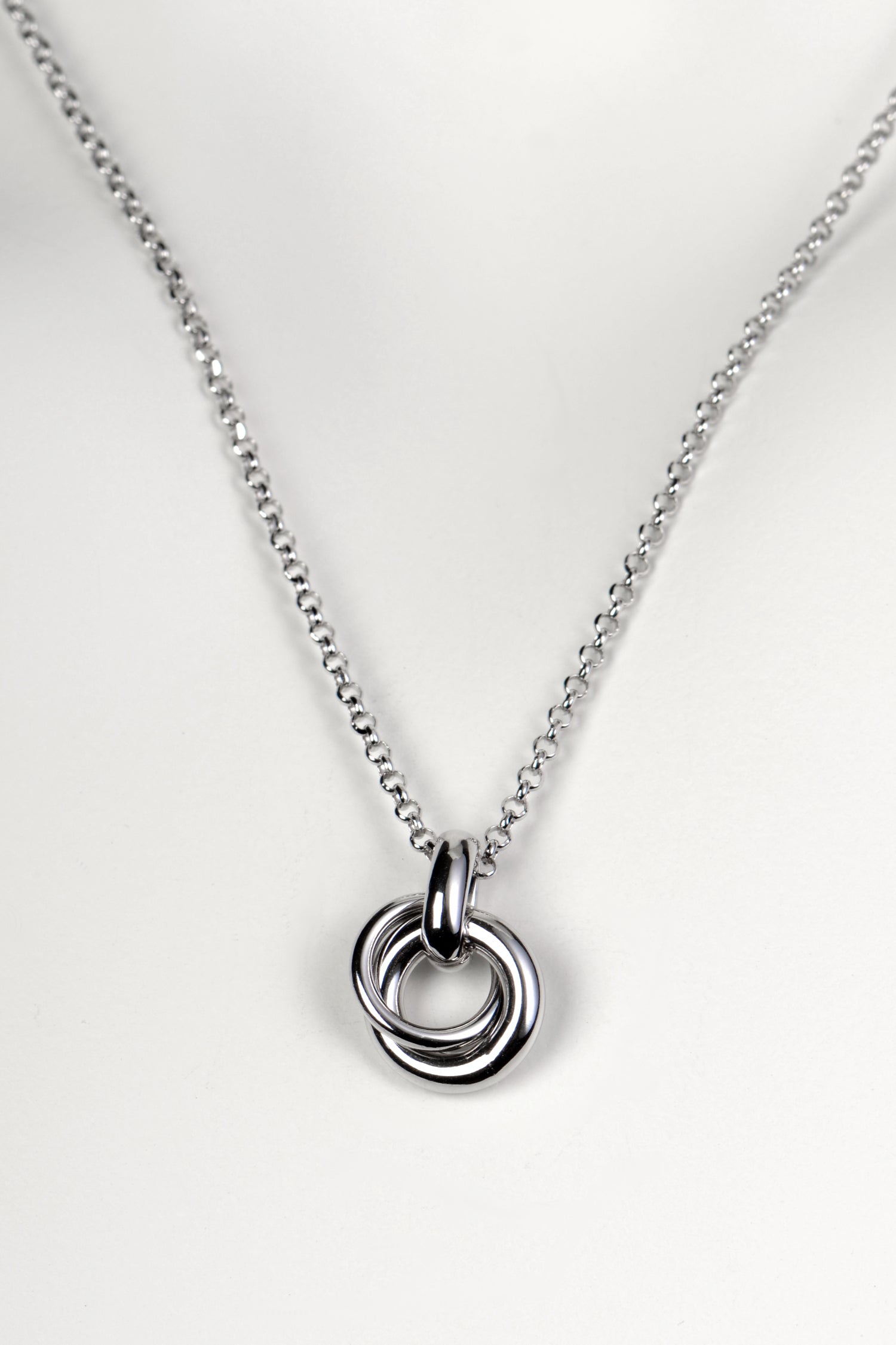 Eternal online Knot Wishing Locket/ Pendant on Silver Chain