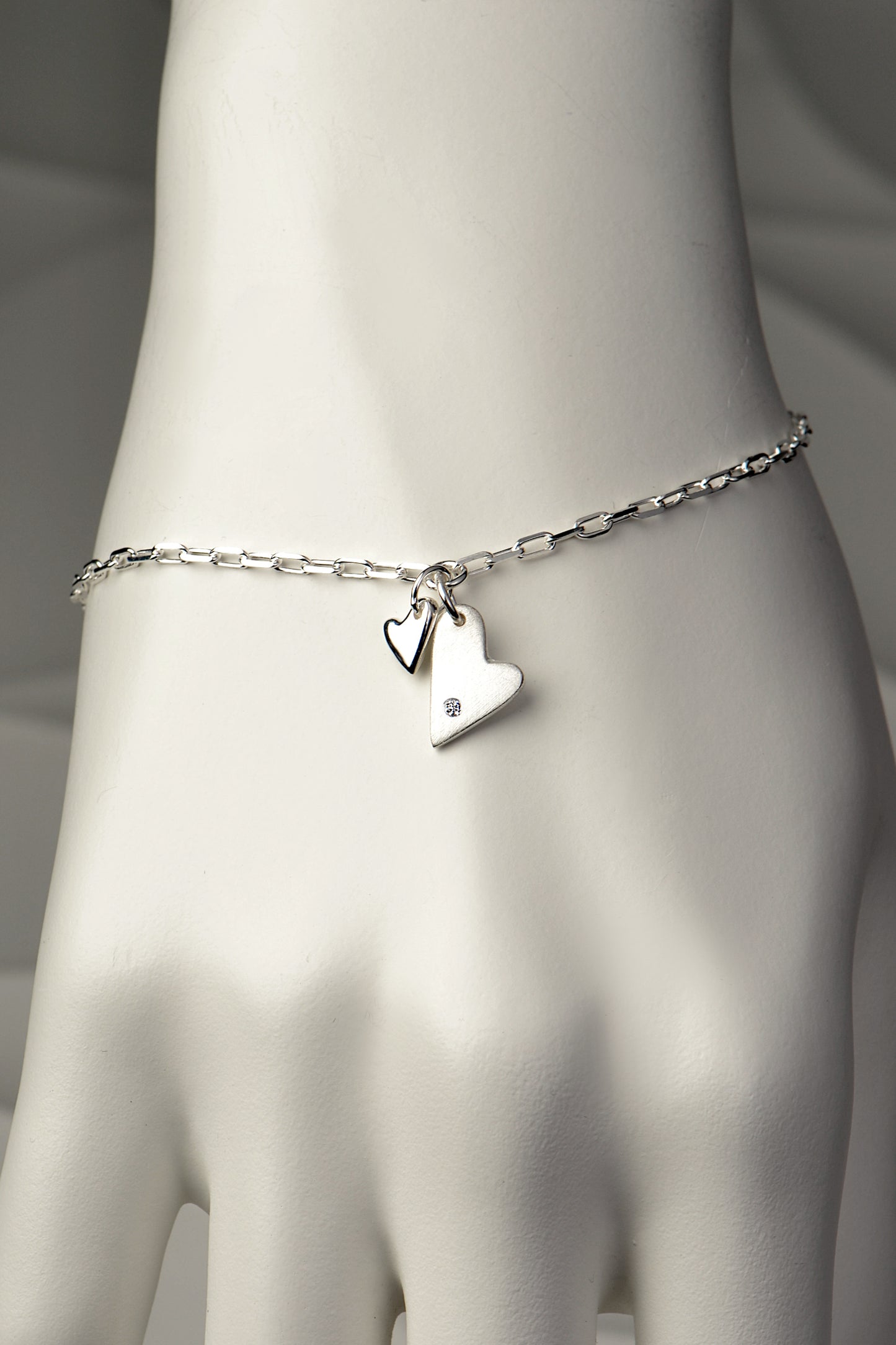 From The Heart Diamond Bracelet