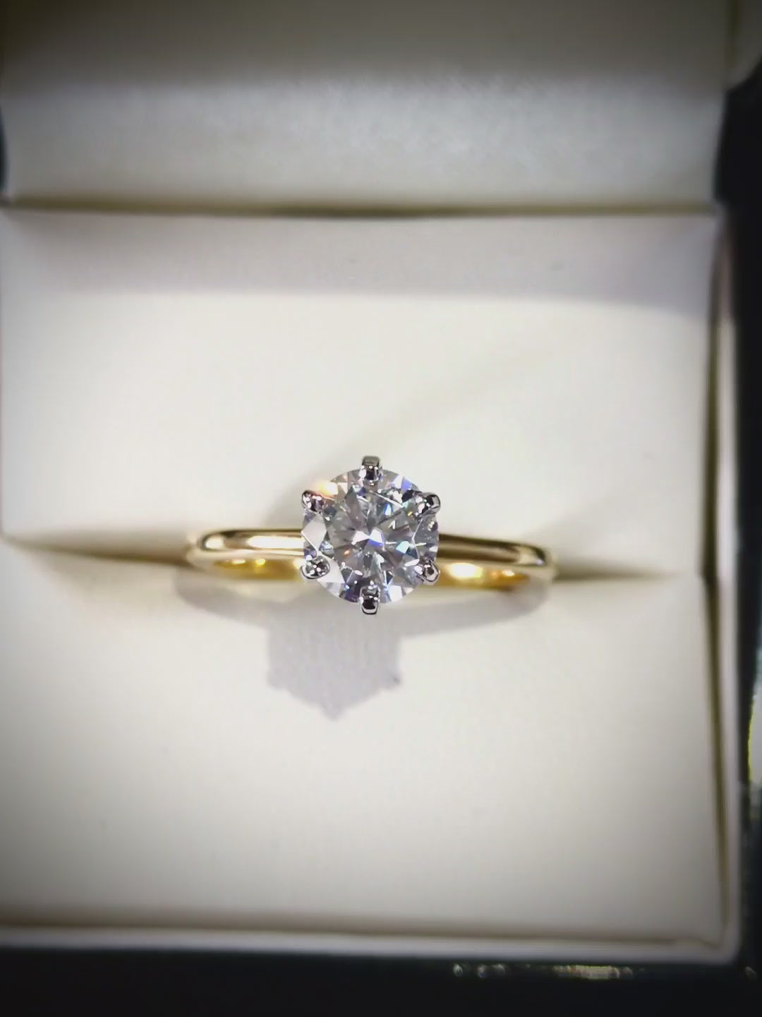 affordable lab grown moissanite ring