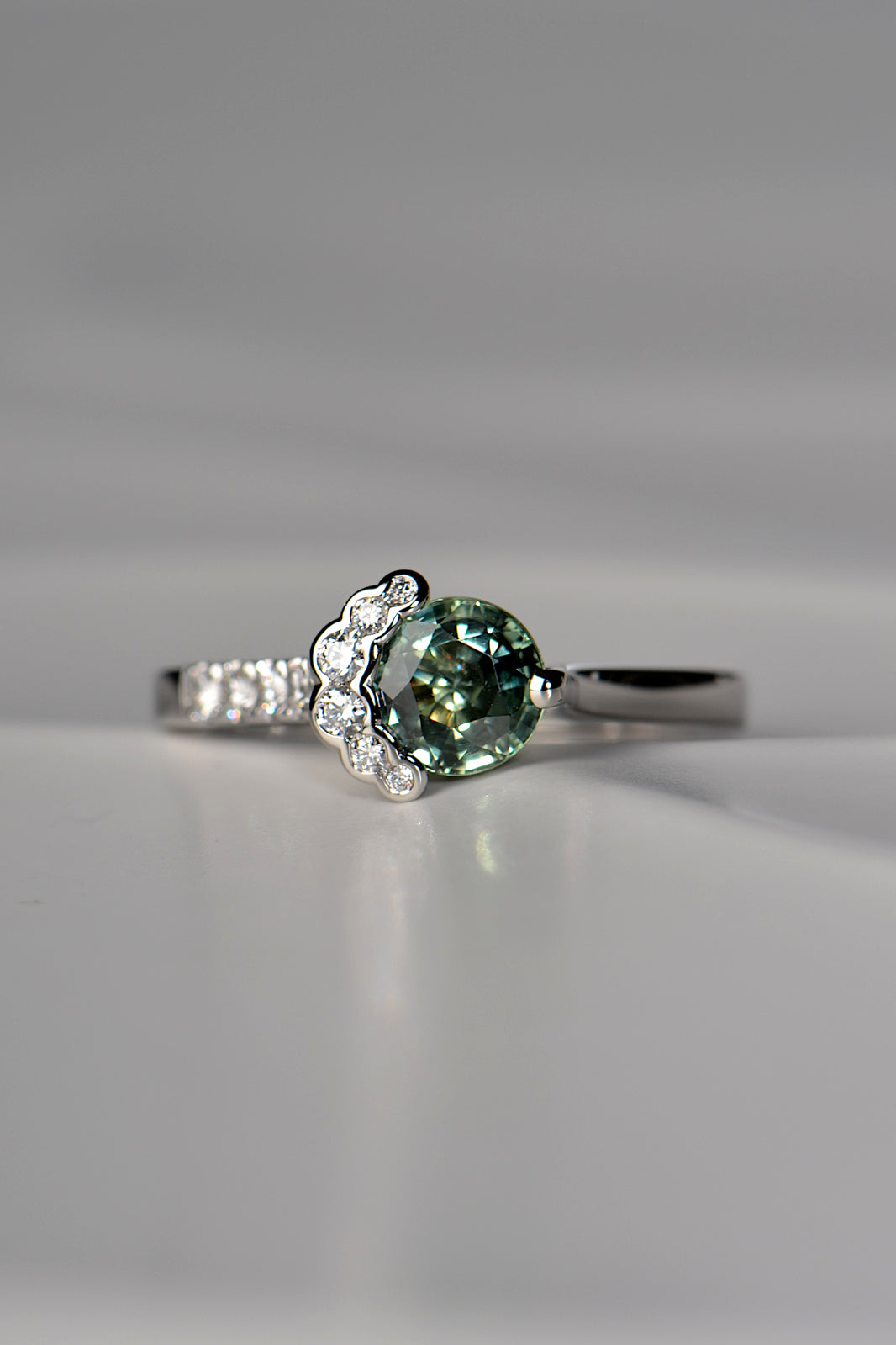 Gemstone engagement rings – Christine Sadler Unforgettable Jewellery